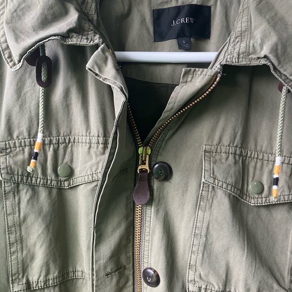 J. Crew Lightweight Utility Field Military Style Jacket Women’s Small - Picture 4 of 6